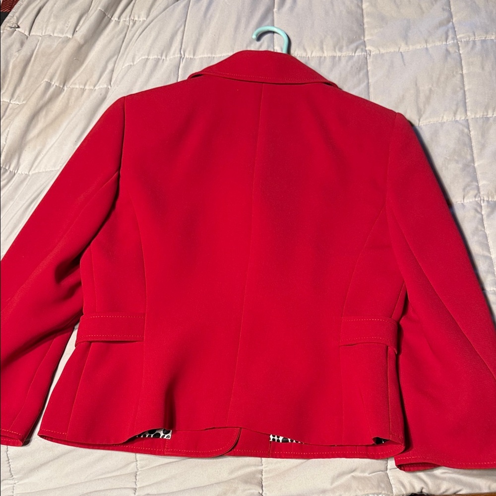 Elegant Tahari Red Women's Blazer - Picture 4 of 15